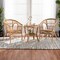Baxton Studio Alleta Modern Bohemian Natural Brown Rattan 3-Piece Living Room Set 210-12719-12720 - alternate 1